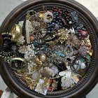 Vtg to Now Costume Jewelry Lot: to Wear / Repurpose RESELL Some Signed 3.9 lbs!