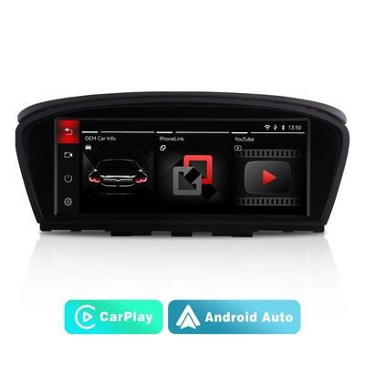 Bildschirm CarPlay Mirror Link for BMW E60/E61/E90/E91/E92/E93 IPS Android Auto