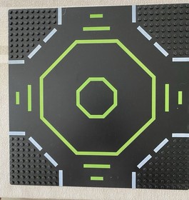 2 VTG Lego Baseplates 6710 BLACKTRON Alpha Centauri Outpost Excellent Condition