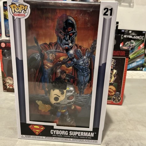 Funko Pop! Vinyl: Cyborg Superman (Comic Cover) - #21 - DC Universe - New
