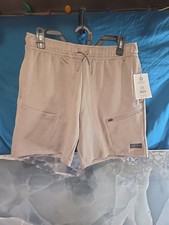 Athletic Works Boy's Gray Double Knit Performance Shorts Size Large 10-12 Husky