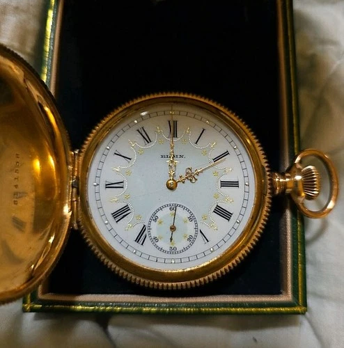 Antique Elgin Pocket Watch Working Condition