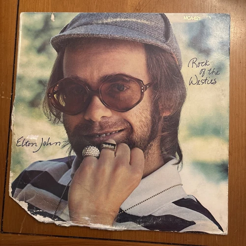 Elton John - Rock of the Westies- 1975 - MCA-2163 No Inner Sleeve SEE DETAILS