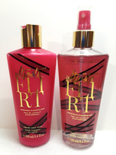Victoria's Secret Ultimate Flirt Fragrance Mist  Creamy Body Wash SET