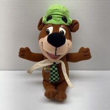 Yogi Bear 10" Plush Stuffed Toy Vintage 1993 Mattel Cartoon Club Hanna Barbera