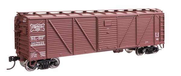 Walthers Mainline 910-40360 HO Scale 40' ARA Boxcar RTR Frisco #162121