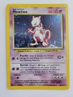 Mewtwo Base Set 2 10/130 Unlimited Holo Rare Card, Lightly Played