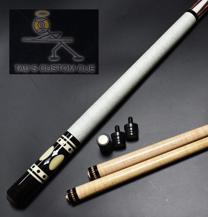 TAD Custom Cue 4 Point 2 Shafts 18 Pin Joint Low Serial 10s 70