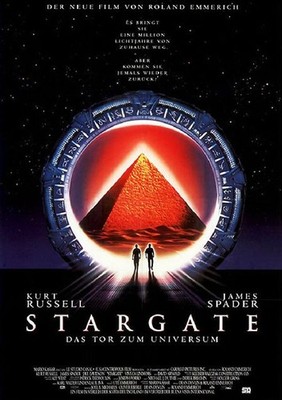 Kino-Plakat Stargate 1994 Kurt Russell, Roland Emmerich; Motiv Ring