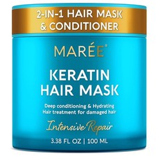 MAREE Deep Conditioning Hair Mask for Damaged Hair Treatment - Keratin Hair Care