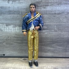Product Image: LJN Michael Jackson Action Figure 12" Blue Gold Outfit 1984 Good Vintage Toy