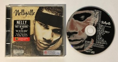 NELLY - NELLYVILLE UK Special Edition CD Album Hot in Herre Dilemma Air Force On
