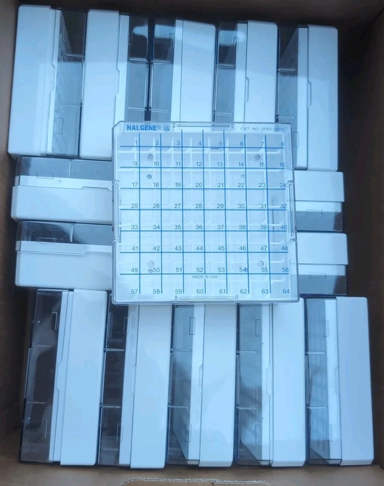 Racks de tubos de microcentrífuga 15ea NALGENE 64 lugares para tubos de 1,5 mL  - Imagem 2 de 2