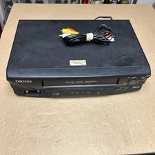 Orion VR0212A VCR VHS HQ Player Recorder Auto Tracking NO REMOTE ~ TESTED