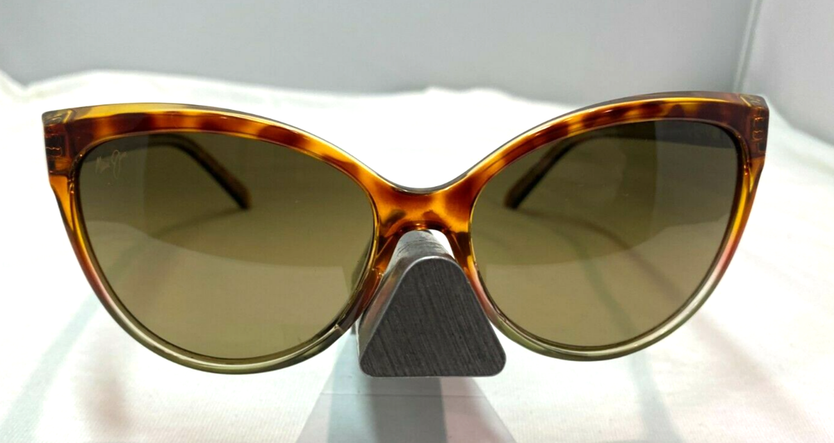 Maui Jim Olu Olu MJ 537-10A Cat Eye Tortoise Sunglasses Polarized Brown A s-l1200.jpg main image 4