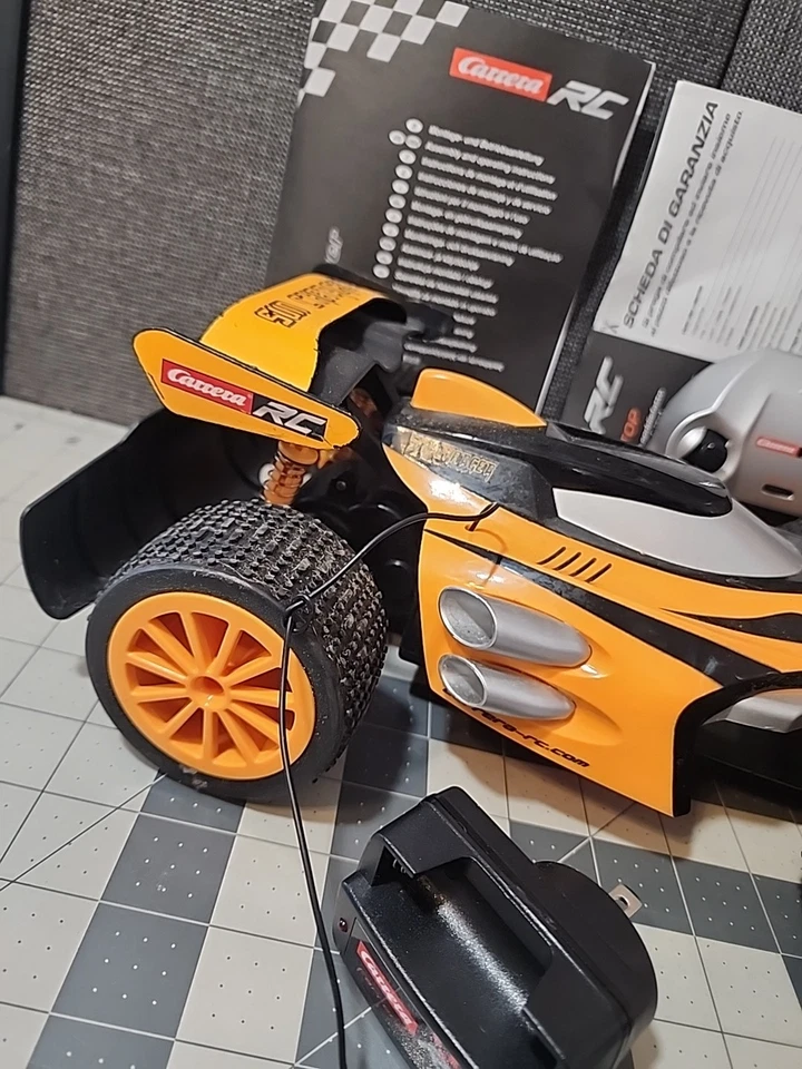 RC Car 2.4G Carrera 160109 Sun Charger RC-Buggy 49MHz | RTR | 1:16 - Working - Image 3 of 4