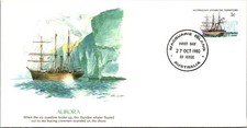 Australia FDC 1980 Aurora / Fleetwood Cachet - Macquarie Island - J26322