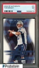 2004 SP Authentic #51 Tom Brady New England Patriots PSA 7 NM