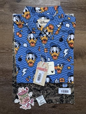 Rsvlts Medium Shirt D23 2026 Exclusive Randomizer Pixel Donald Duck New Disney