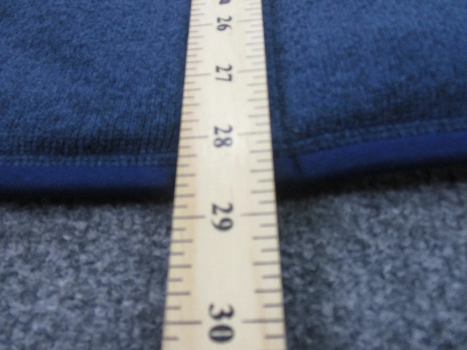 Chaqueta Patagonia Hombres M Azul Chaleco Mejor Suéter Polar Jersey Camping 25881 Foto 4 de 4