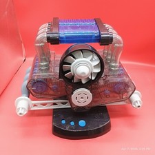 Dr. STEM Toys Flat 6 Motor Kit Engine Model LED Lights  Sound Tested And Works