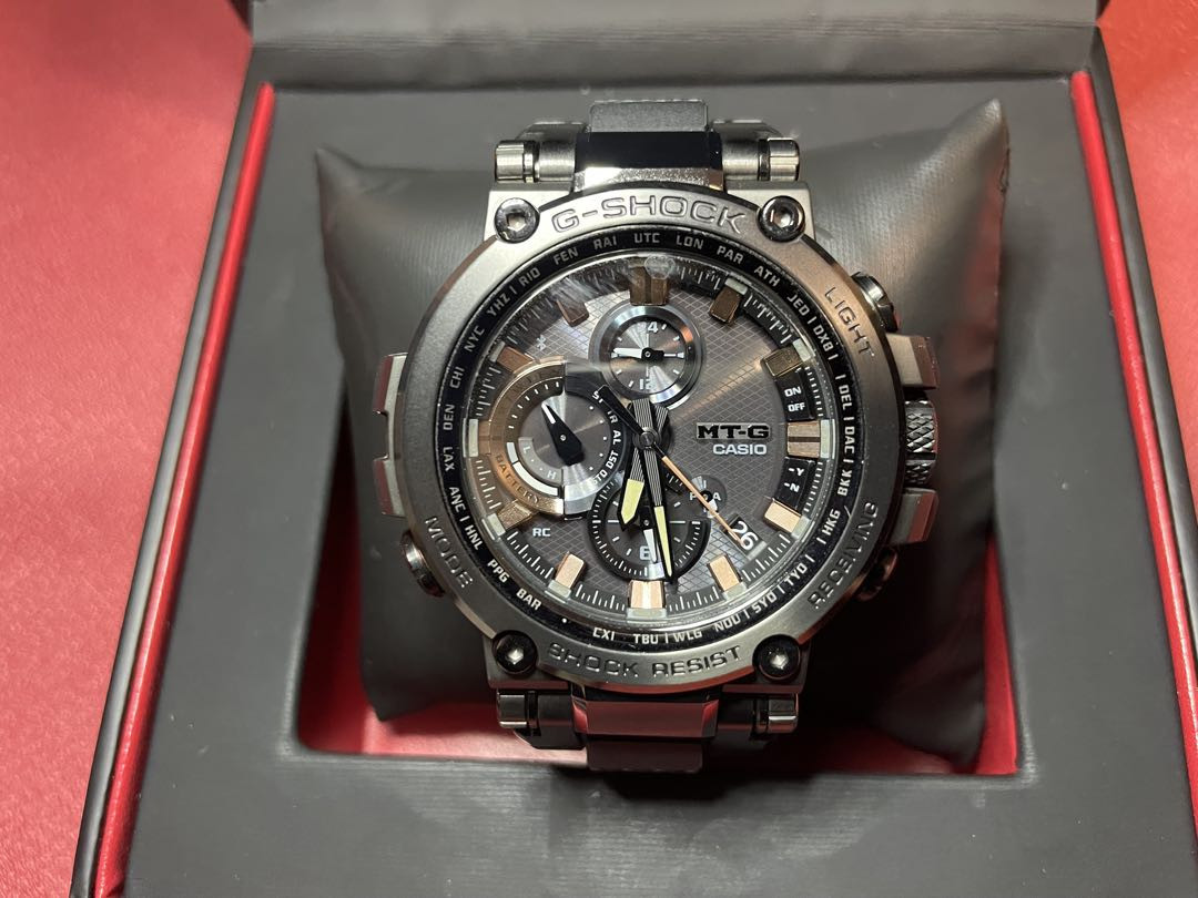 G-Shock Mtg-B1000Tj-1Ajr Analog Solar Men Mt-G Formless Tai G-Shock Mtg-B1000Tj-1Ajr Analog Solar Men Mt-G Formless Tai