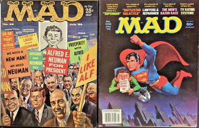 Mad Magazines -You Pick Any, Grades Vary, Shipping Starts at $7.50