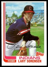1982 Topps Traded #111T Lary Sorensen Cleveland Indians NM+