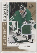2018 Upper Deck SP Game Used Authentic Rookies Gold Jersey /499 Landon Bow um0