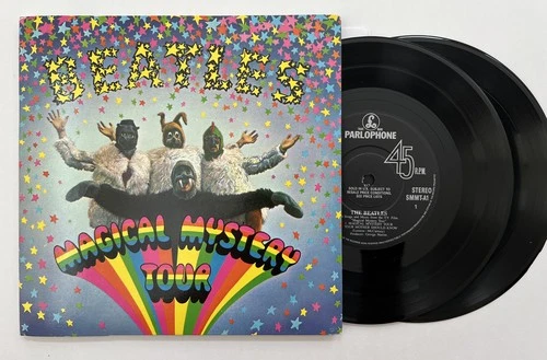 BEATLES "Magical Mystery Tour" 2x45 EP Parlophone SMMT-1 UK Press VG++