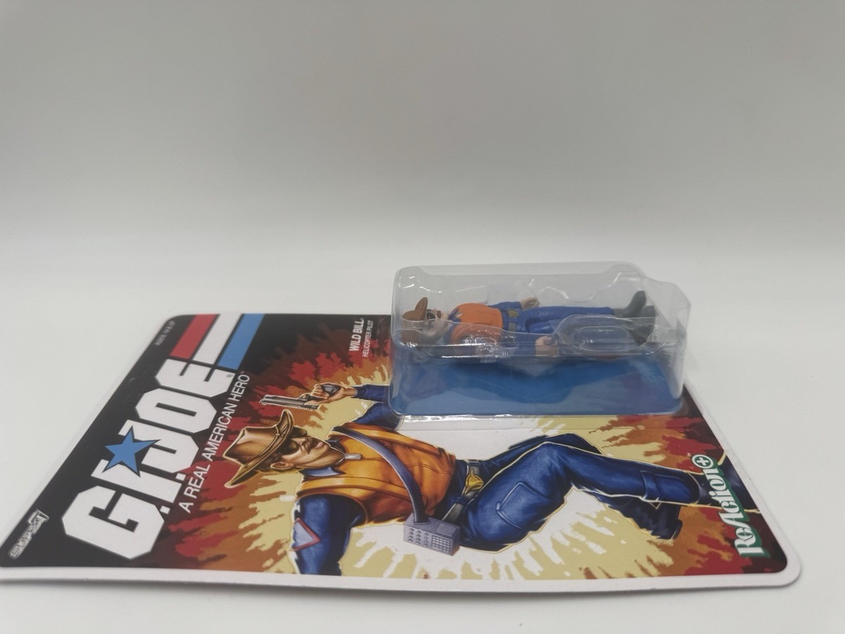 Super7 G.I.Joe ReAction+ Wild Bill ( Cartoon Version
