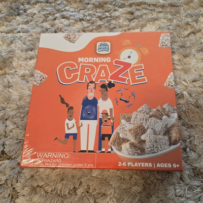 Frosted Mini-Wheats Morning Craze Board Game Sealed, 2-6 Players, Ages 6+
