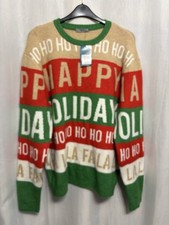 -922 Tu Man Sz XXL 52”Chest Contemporary Xmas Jumper NWT