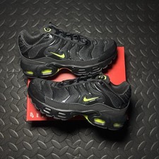 UK13 PS - Nike Air Max Plus TN Black Volt Green Strike Neon - FZ0023-049