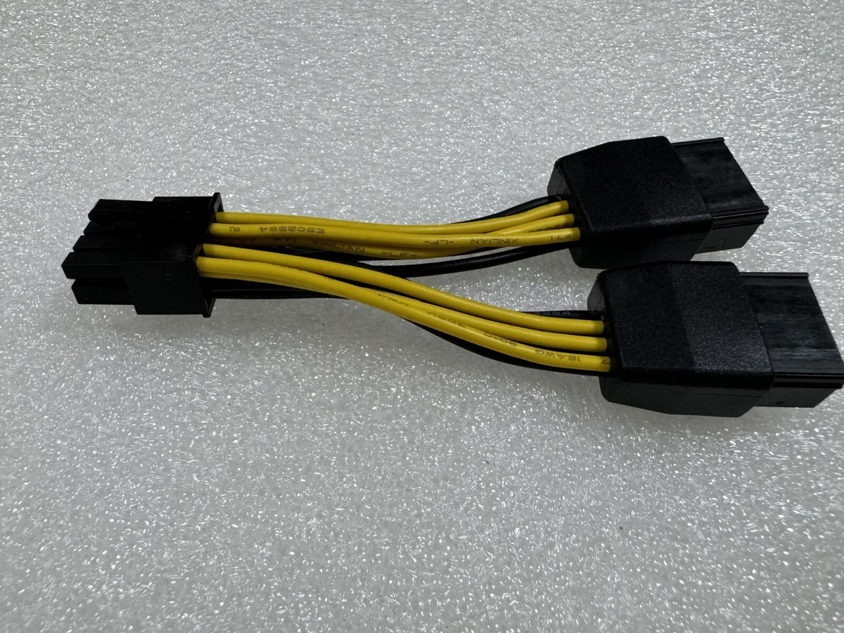 NVIDIA dual to Graphics Card Power Cable Tesla K80 M40 Grid