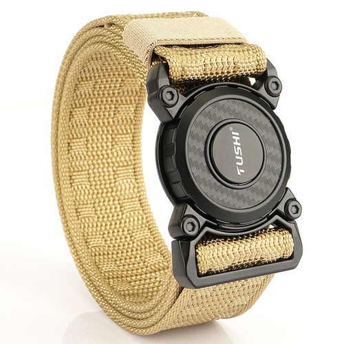 TUSHI Weaving Tactical Belt Men's Outdoor Mountaineering Training Equipment Belt - Picture 9 of 24