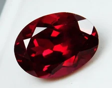 Natural 11.30 Ct Oval Cut AAA+++ Mozambique Red Ruby Loose Gemstone !!
