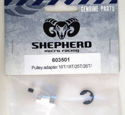 Picco Shepherd Pully Adapter 16T/18T/25T/26T 603501 Model Making