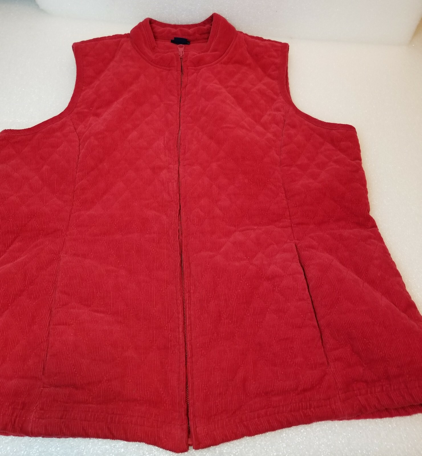 Women's Basic Editions Casual corduroy Vest/Jacke… - image 7