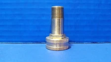 Brass Garden Hose Swivel Connector Coupler 3/4" Female GHT X 3/8" Male NPT 