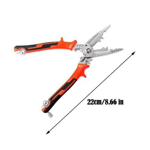 10 in 1 Hand Multifunct Wire Stripper Heavy Duty Universal Pliers Wire Stripper - Bild 6 von 22