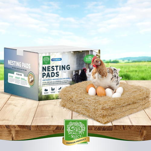 Chicken Nesting Pads (8-Pk) for Hens, Fits Most Nesting Boxes, Chicken Coop Nest - Picture 5 of 12