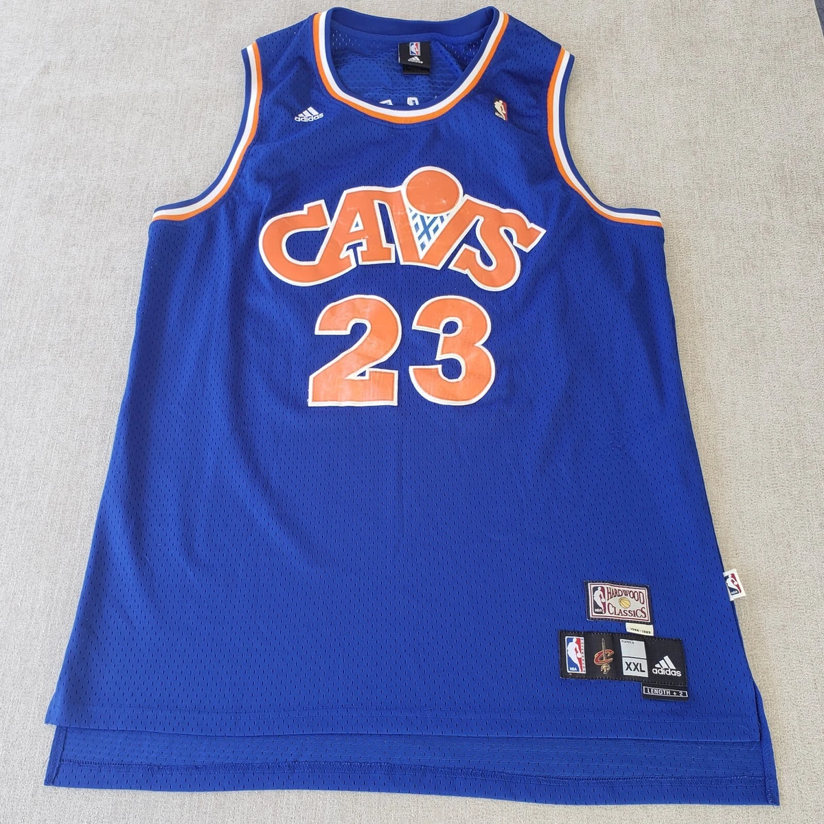 Adidas Hardwood Classics Cleveland Cavaliers LeBron James Blue