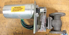 1” Hasteloy Gate Valve & Actuator 120VAC Leslie 168 PSI [B2S5]