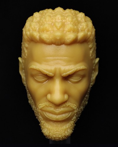 McFarlane Size Unpainted Hawkman Carter Hall Head Sculpt 1/12 Scale Fit 7'' Acti - Picture 3 of 5