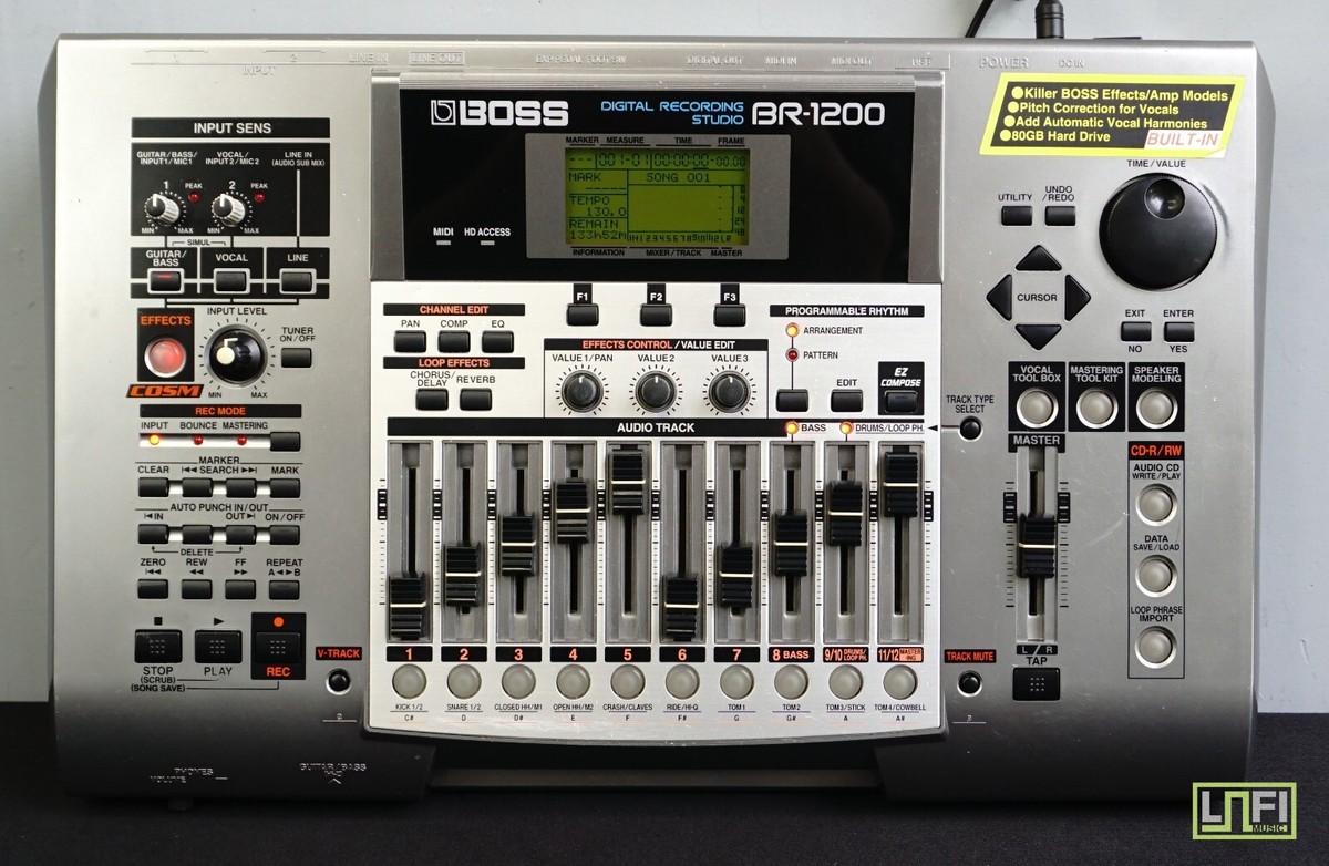 配信機器・PA機器・レコーディング機器 BOSS BR-1200 MTR 配信機器・PA機器・レコーディング機器 BOSS BR-1200 MTR 配信