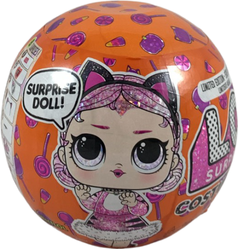 Costume L.O.L Surprise! Diva Deluxe Per Ragazze – Gonna Leopardata, Fiocco Con Paillettes E Fascia, Ufficiale