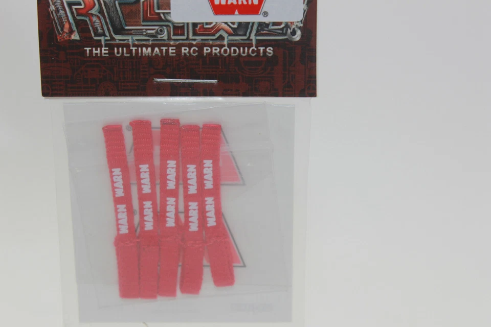 RC4 ZS 1660  RC4WD  Warn Winch Pull Tags für Seilwinde Warnung  NEU in OVP - Bild 3 von 4