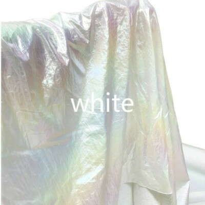 Holographic Metallic Fabric Shiny Gradient Costume Fancy Dress Background SHP