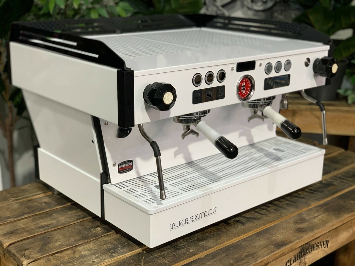 LA MARZOCCO LINEA PB 2 GROUP BLACK & WHITE ESPRESSO COFFEE MACHINE